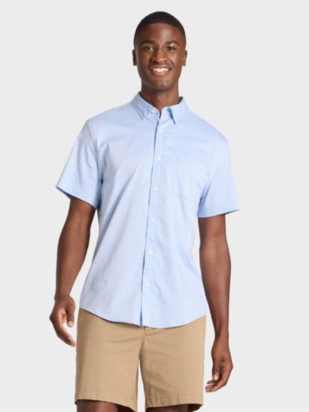Goodfellow & Co Men's Comfort Wear Short Sleeve Shirt. Sz XXL.